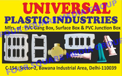 PVC Gang Boxes, Surface Boxes, PVC Junction Boxes